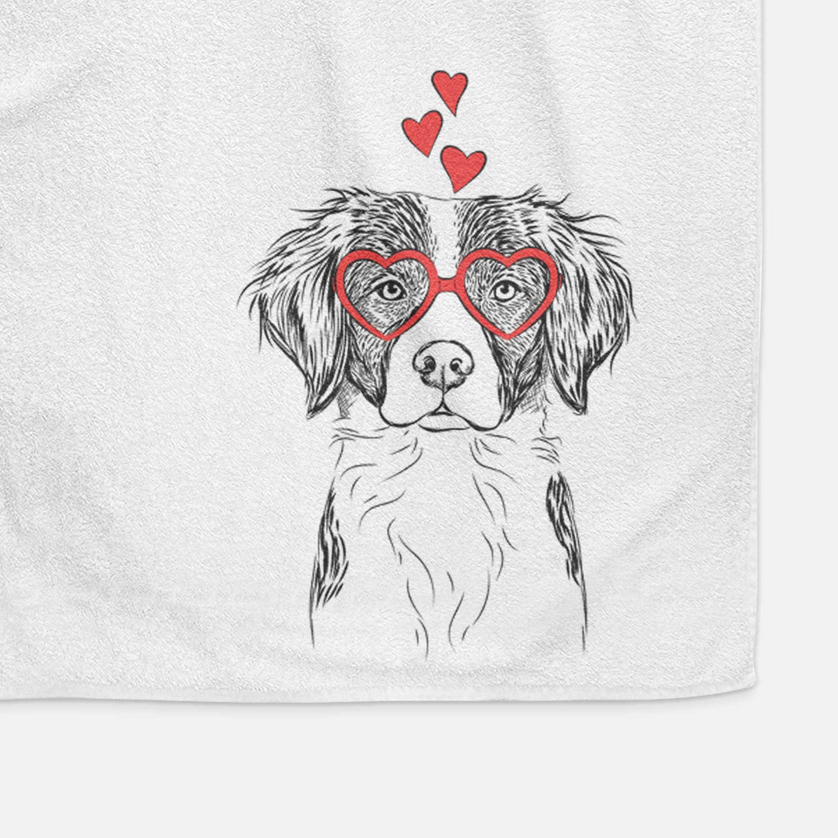 Remi the Brittany Decorative Hand Towel
