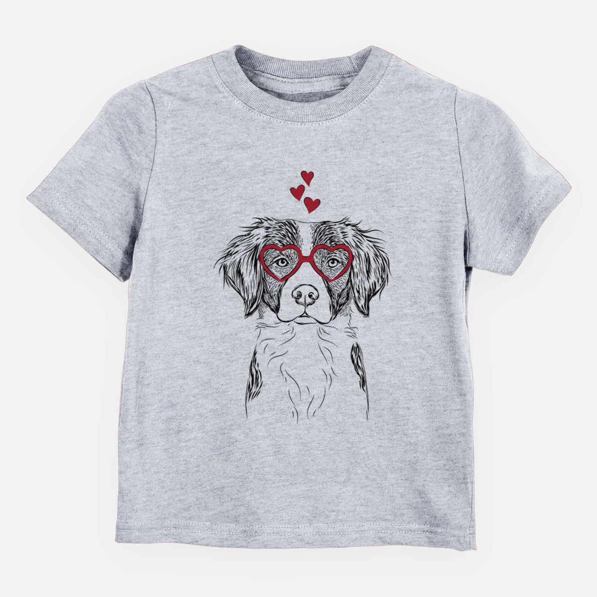 Valentine Remi the Brittany - Kids/Youth/Toddler Shirt