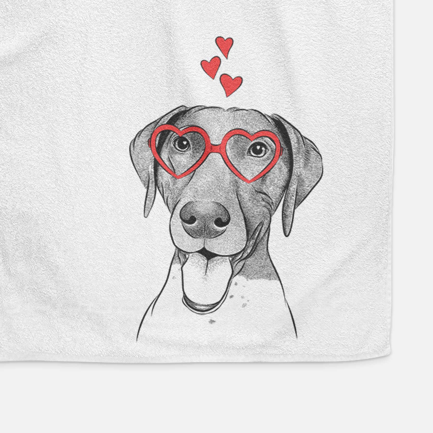 Remi the German Shorthaired Pointer Decorative Hand Towel