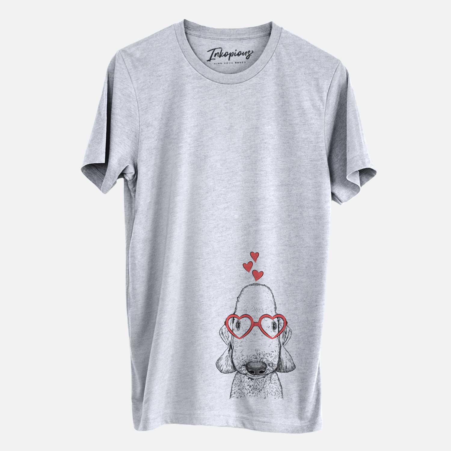 Valentine Remington the Bedlington Terrier - Unisex Crewneck