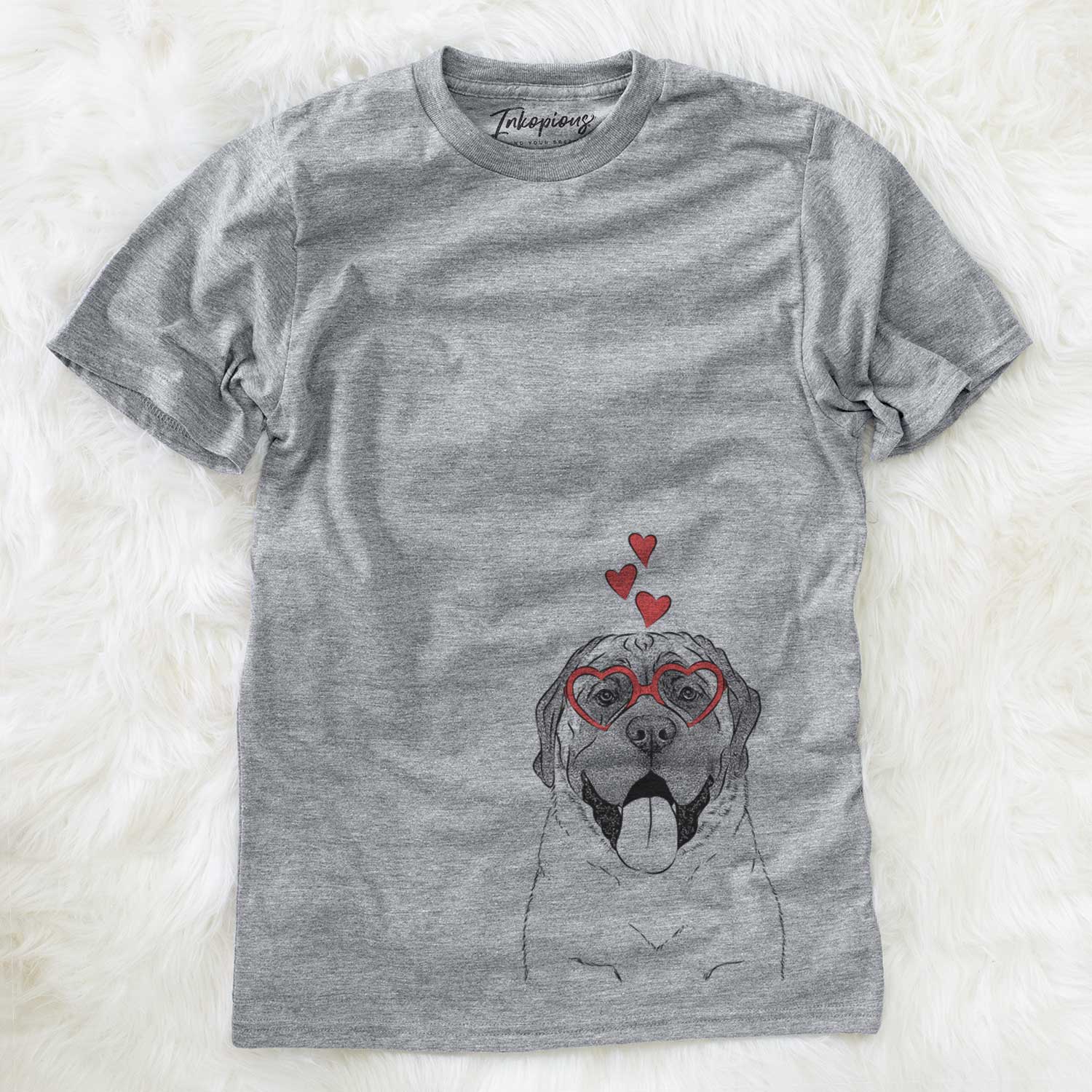 Valentine Remmie the English Mastiff - Unisex Crewneck