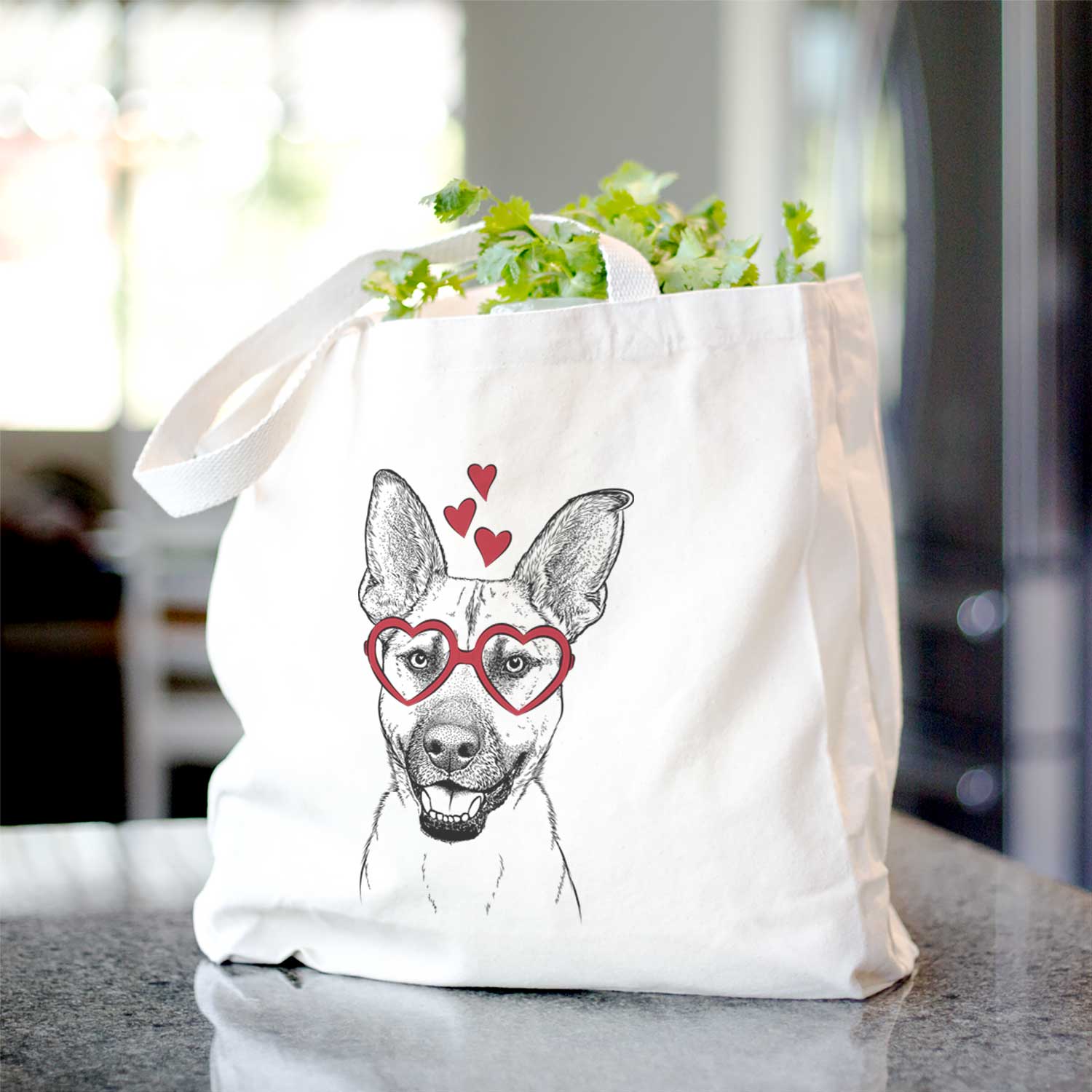 Remus the German Shepherd Mix - Tote Bag