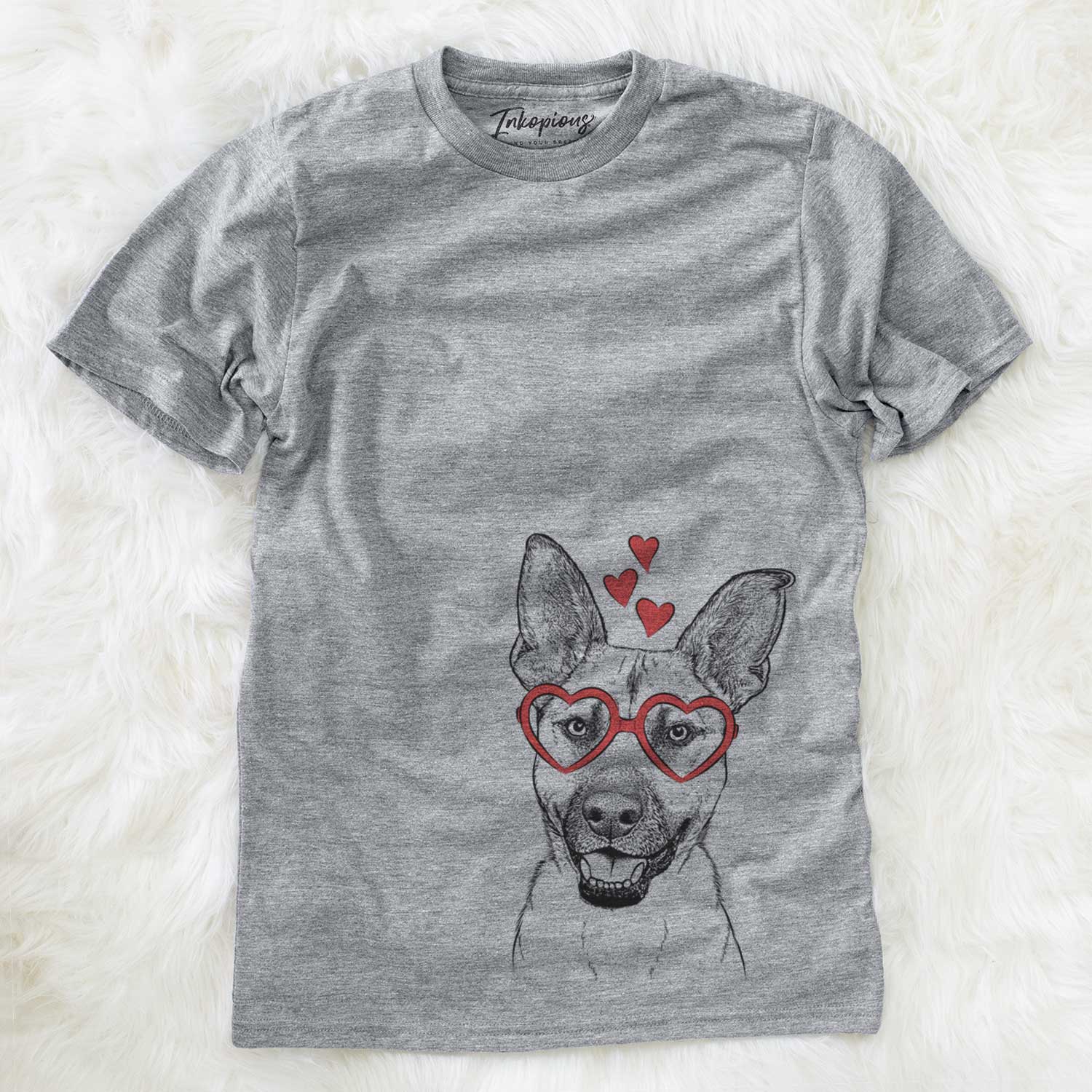 Valentine Remus the German Shepherd Mix - Unisex Crewneck