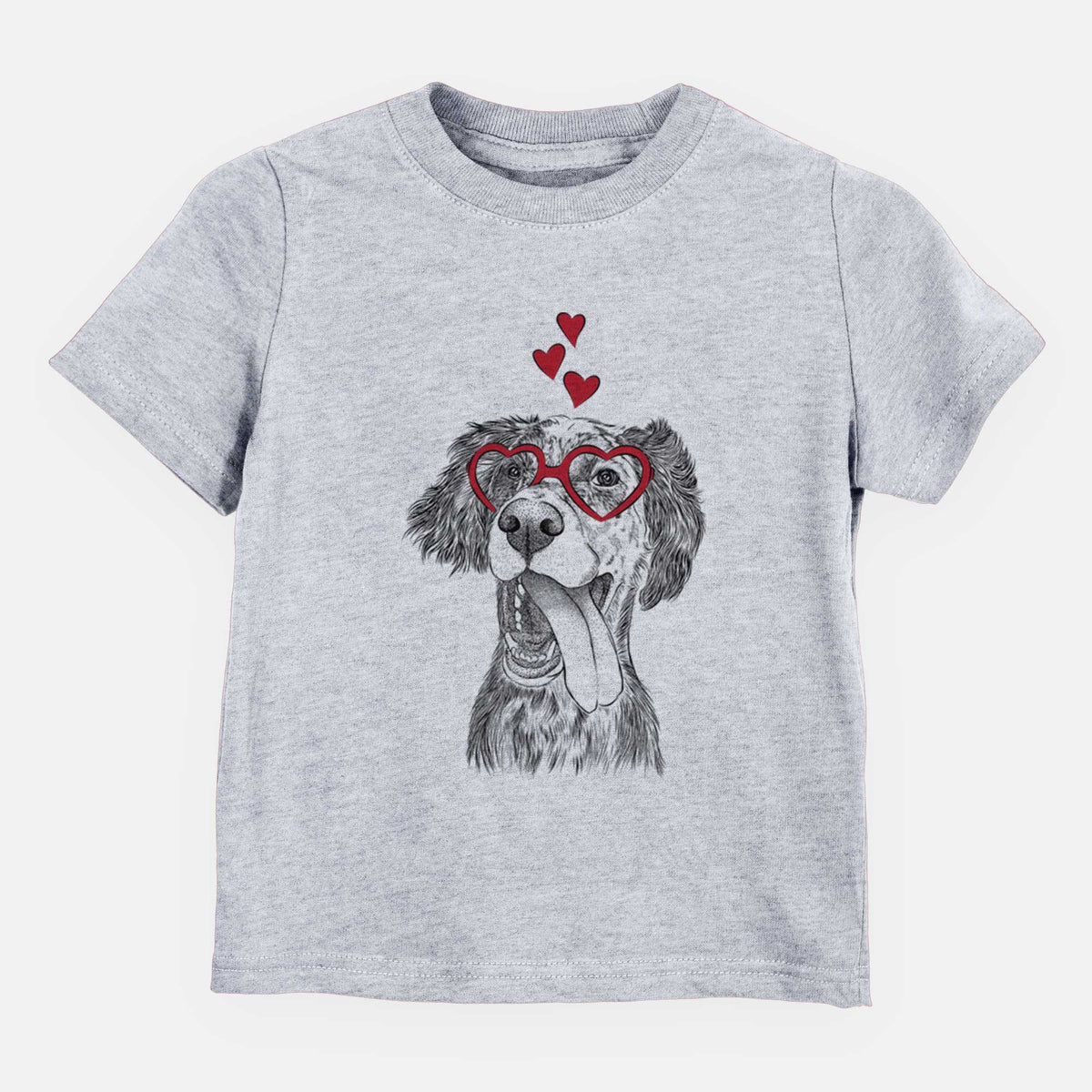 Valentine Renly the English Setter - Kids/Youth/Toddler Shirt