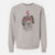 Valentine Rex the Mini Hippo - Unisex Pigment Dyed Crew Sweatshirt