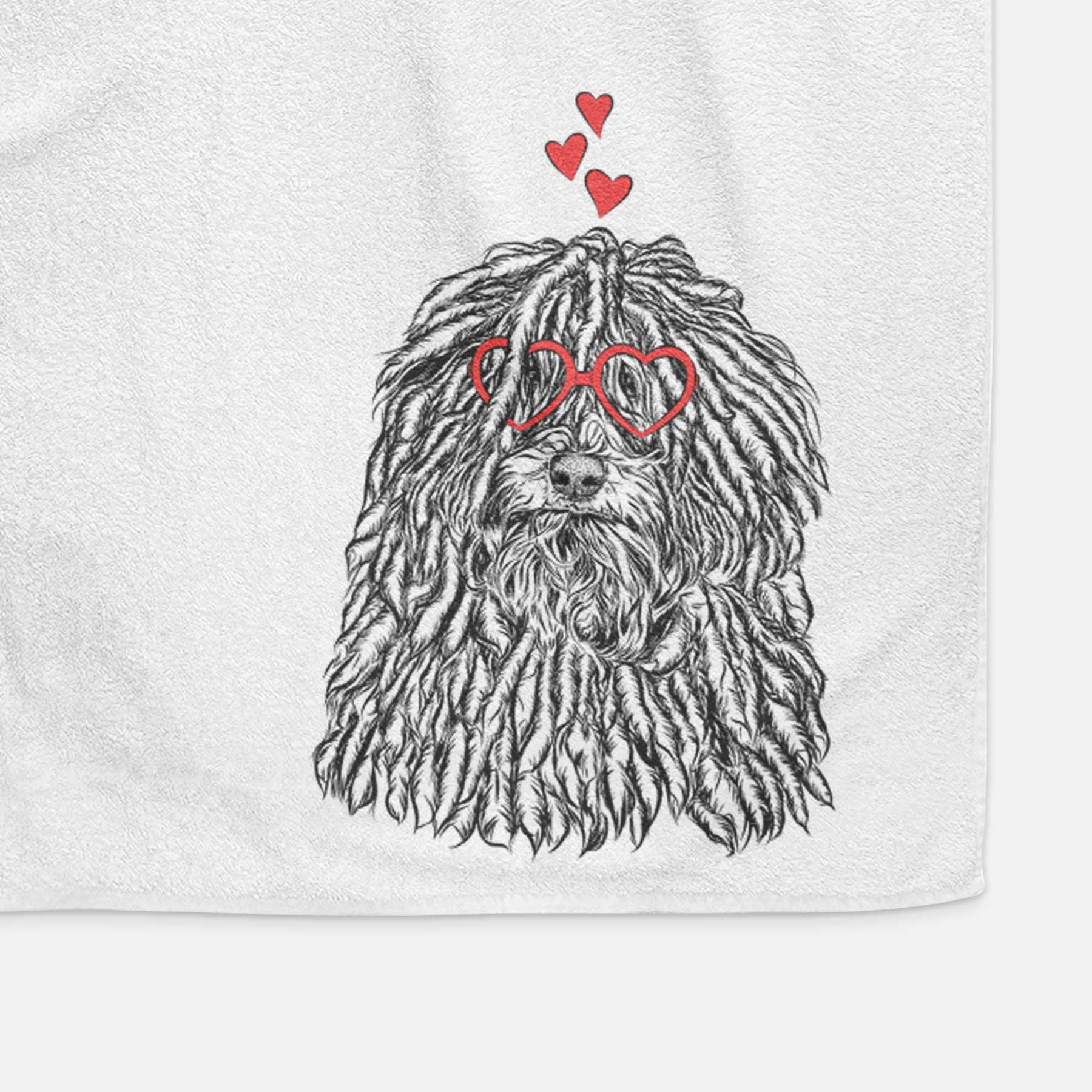 Rezi the Puli Decorative Hand Towel