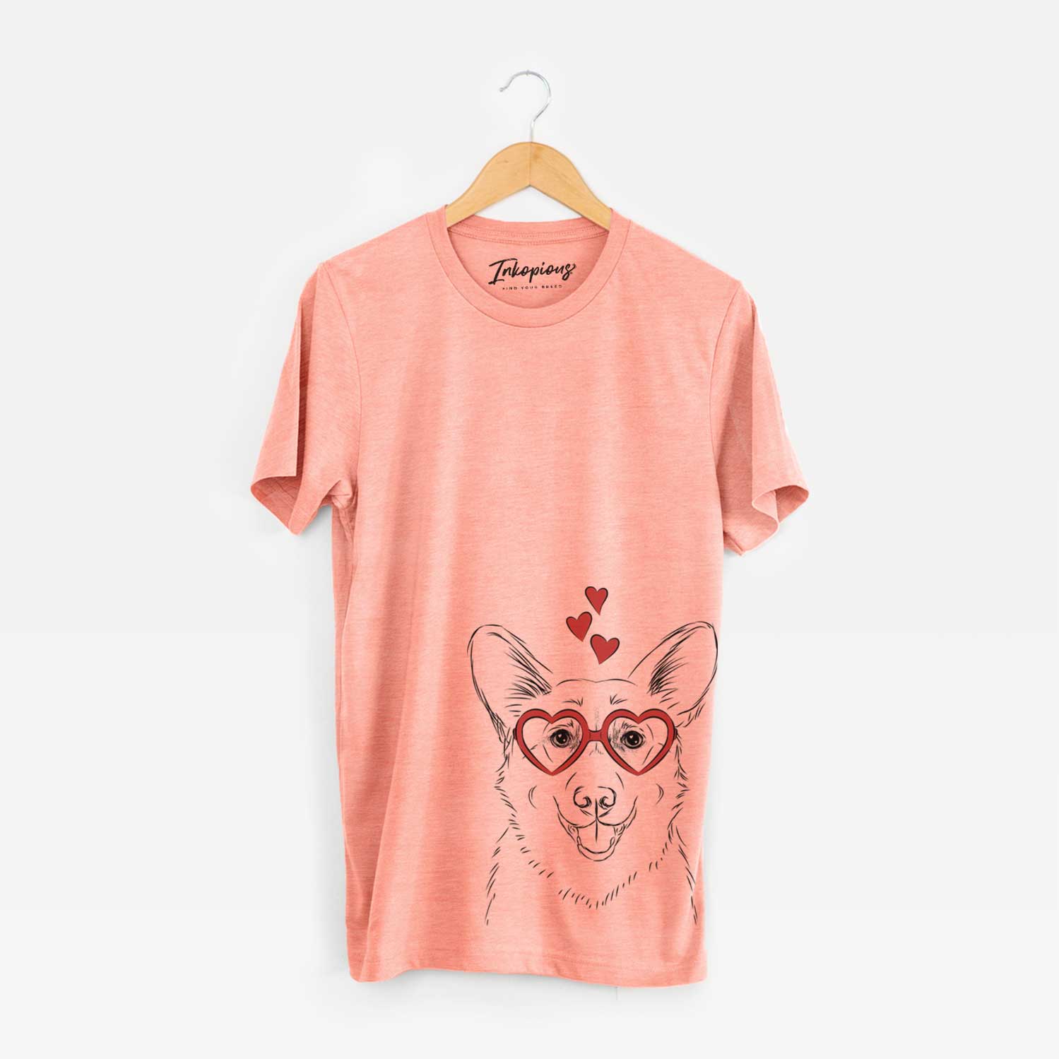 Valentine Ricco the Corgi - Unisex Crewneck
