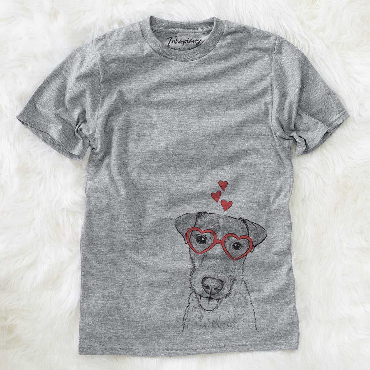 Valentine Rider the Parson Russell Terrier - Unisex Crewneck