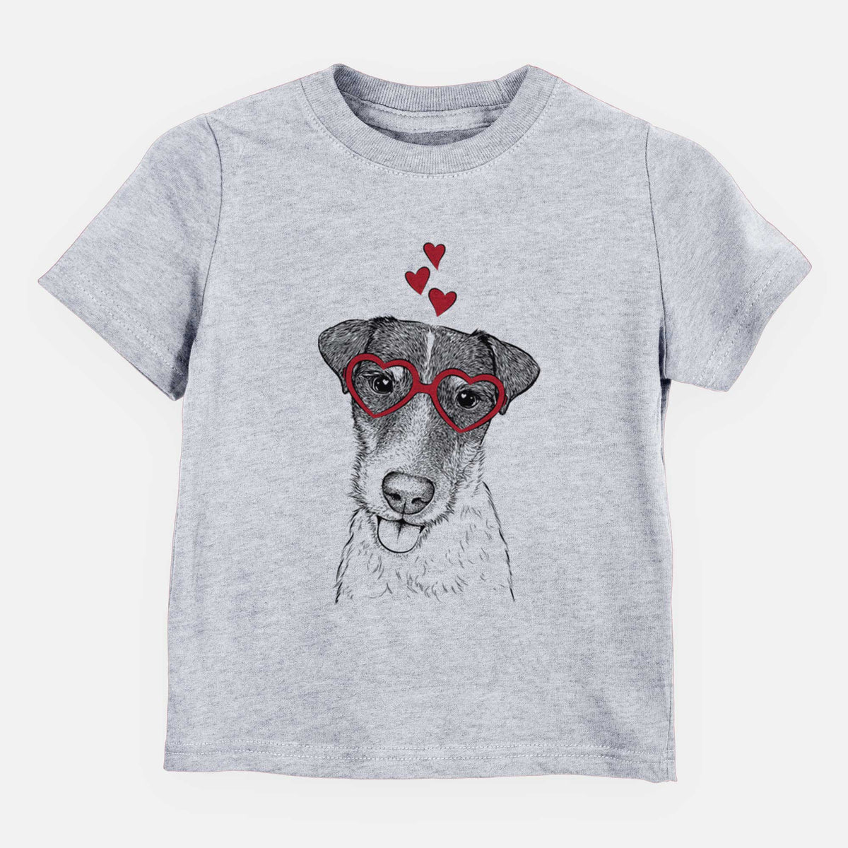 Valentine Rider the Parson Russell Terrier - Kids/Youth/Toddler Shirt