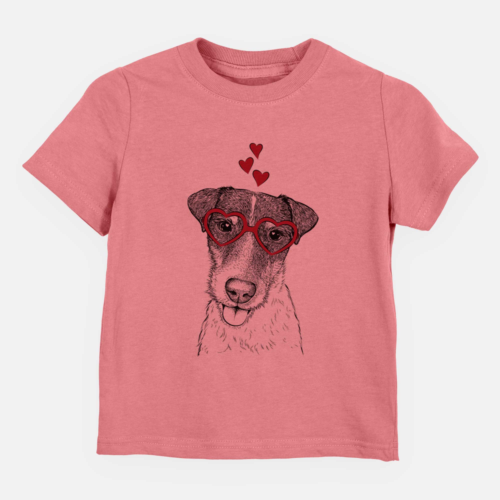 Valentine Rider the Parson Russell Terrier - Kids/Youth/Toddler Shirt