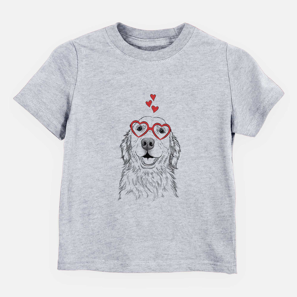 Valentine Ridge the Golden Retriever - Kids/Youth/Toddler Shirt