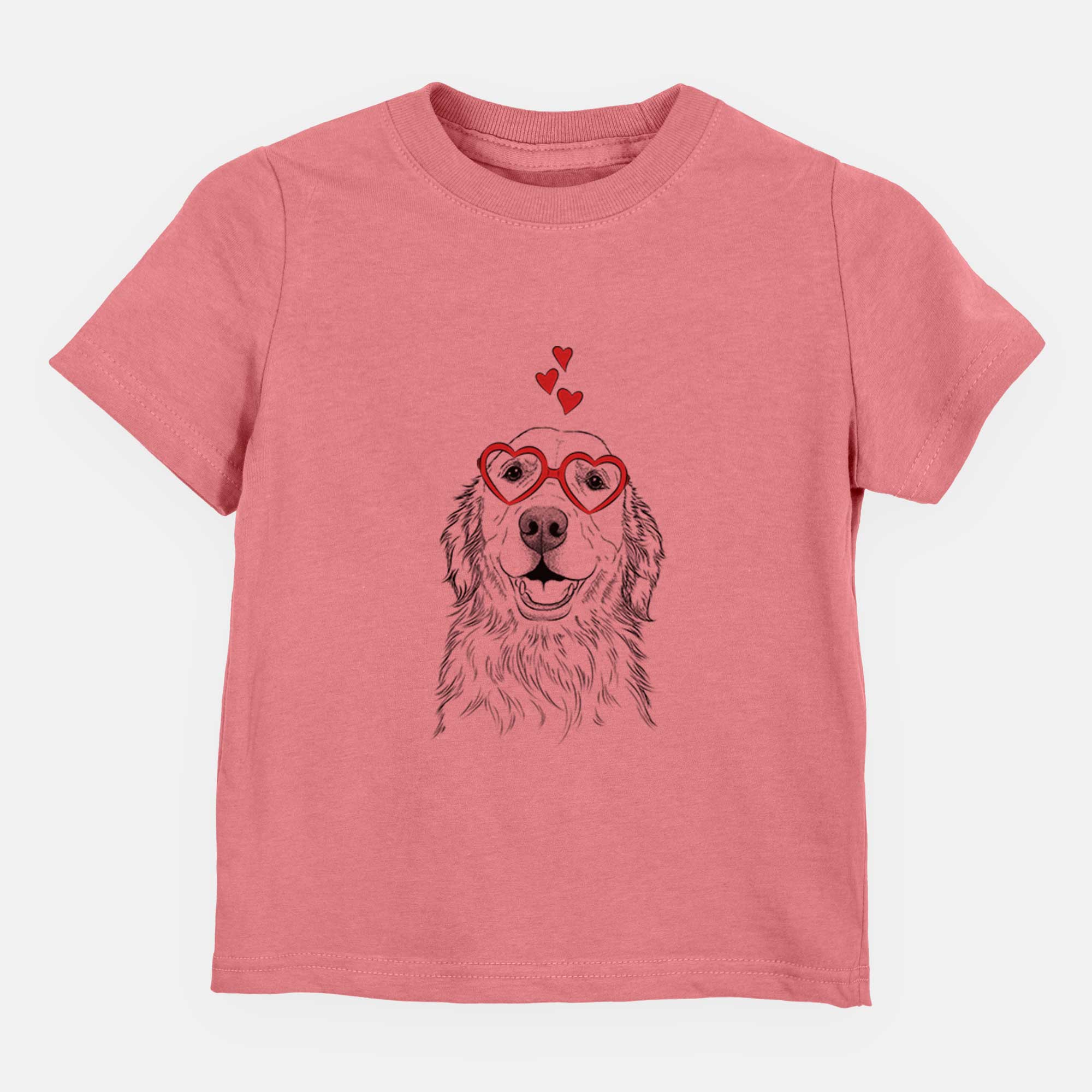 Valentine Ridge the Golden Retriever - Kids/Youth/Toddler Shirt