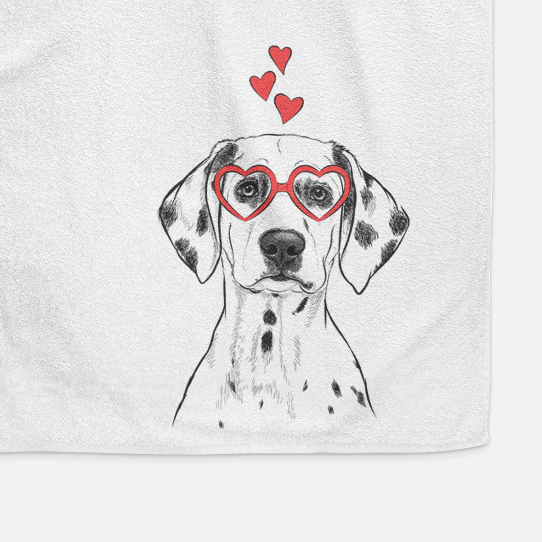 Riot the Dalmatian Decorative Hand Towel