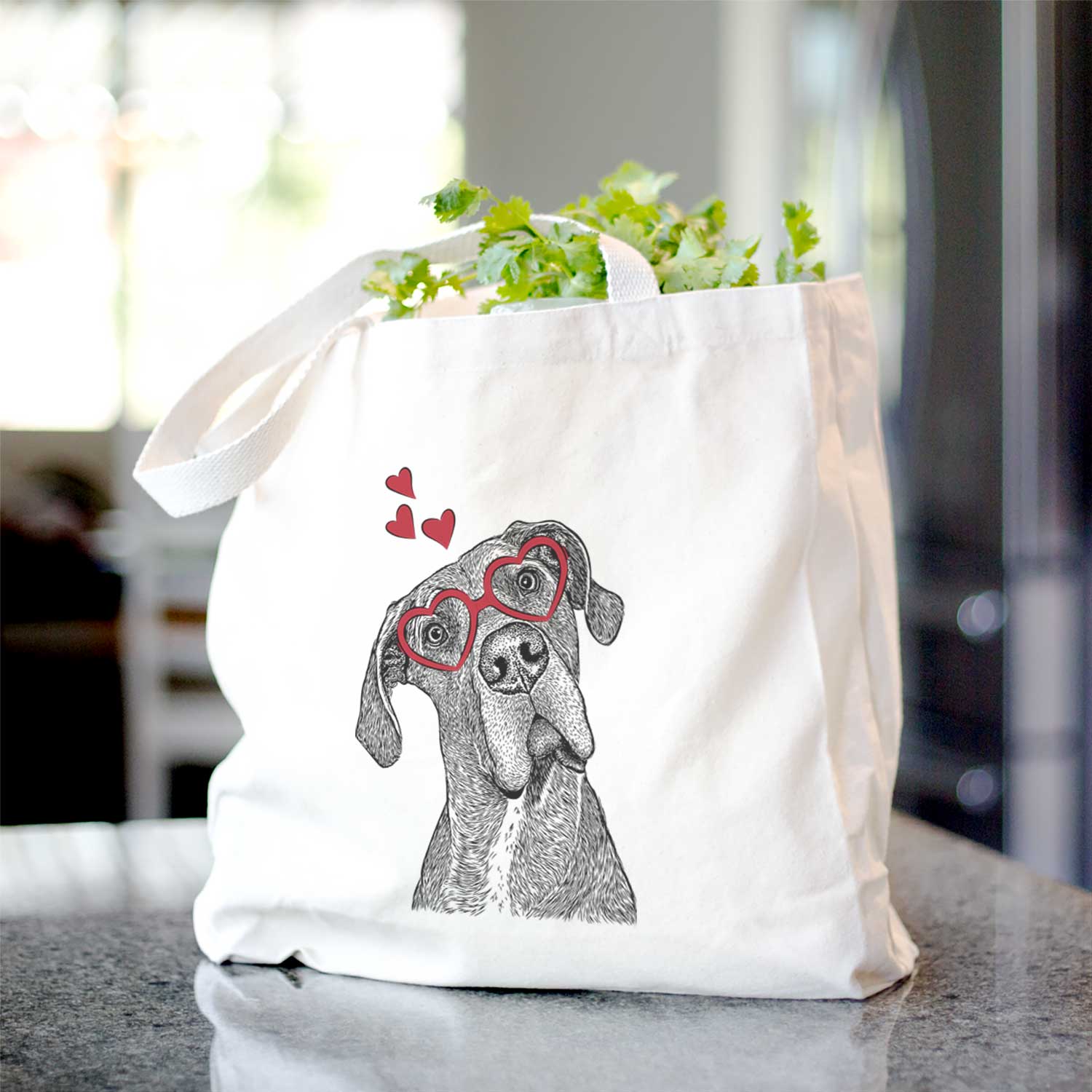 River the Great Dane - Tote Bag