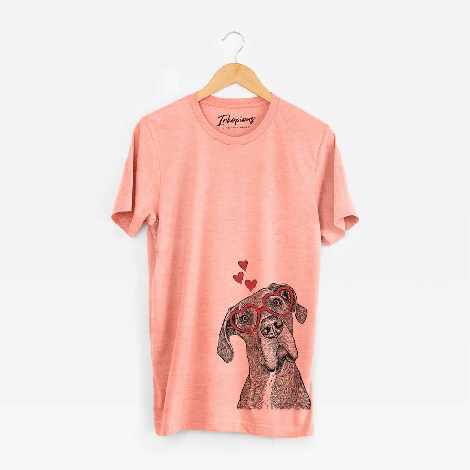 Valentine River the Great Dane - Unisex Crewneck