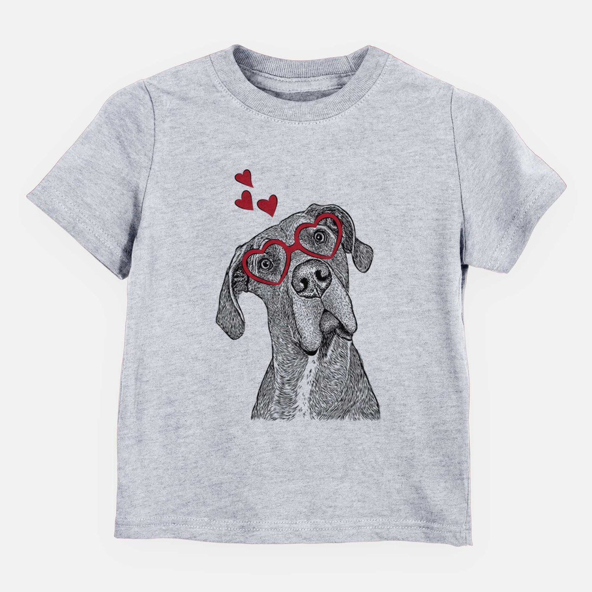 Valentine River the Great Dane - Kids/Youth/Toddler Shirt