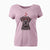 Valentine Rocco the Cane Corso - Women's V-neck Shirt