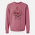 Valentine Rocky the Teacup Poodle - Unisex Pigment Dyed Crew Sweatshirt