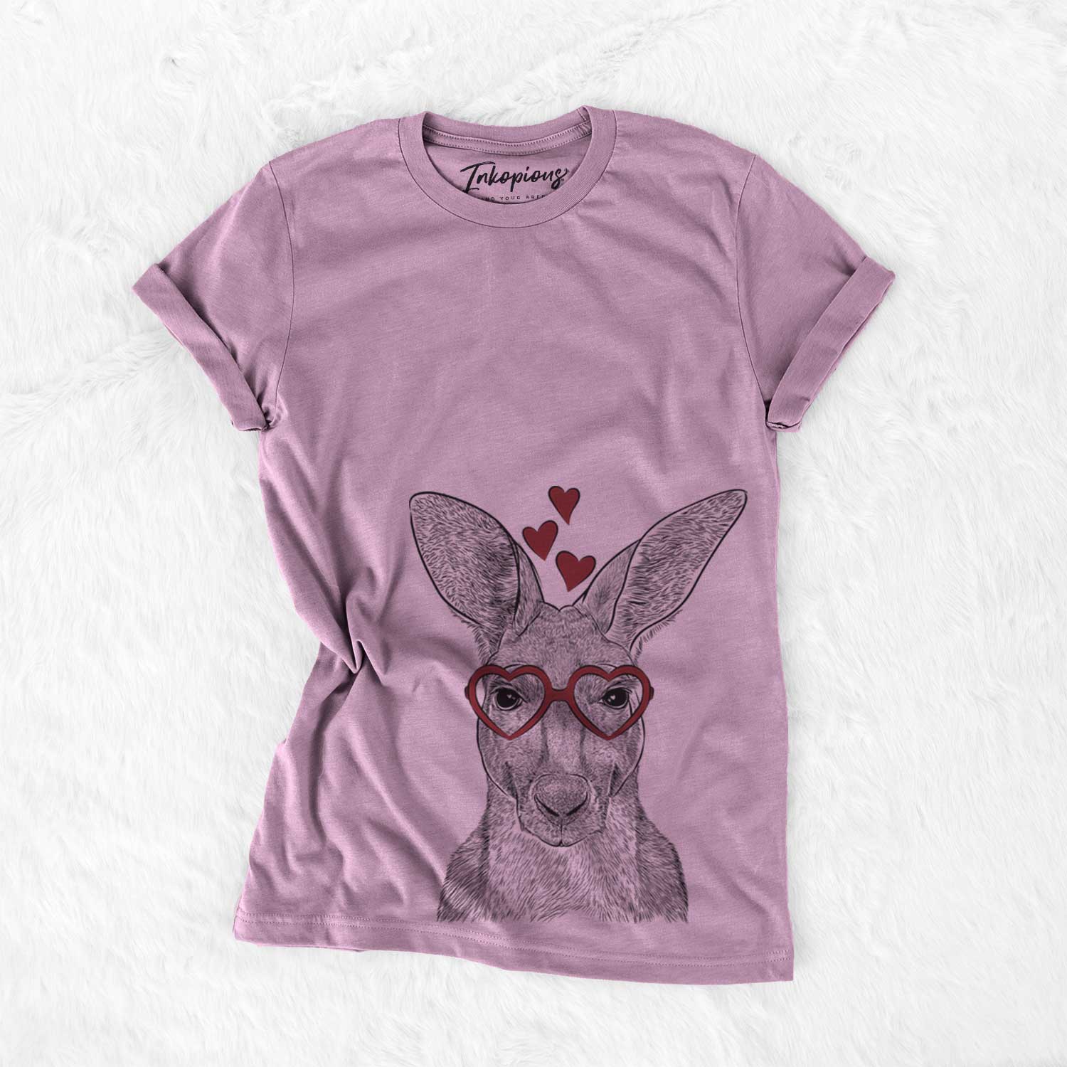 Roger the Red Kangaroo - Bella Canvas Unisex Crewneck