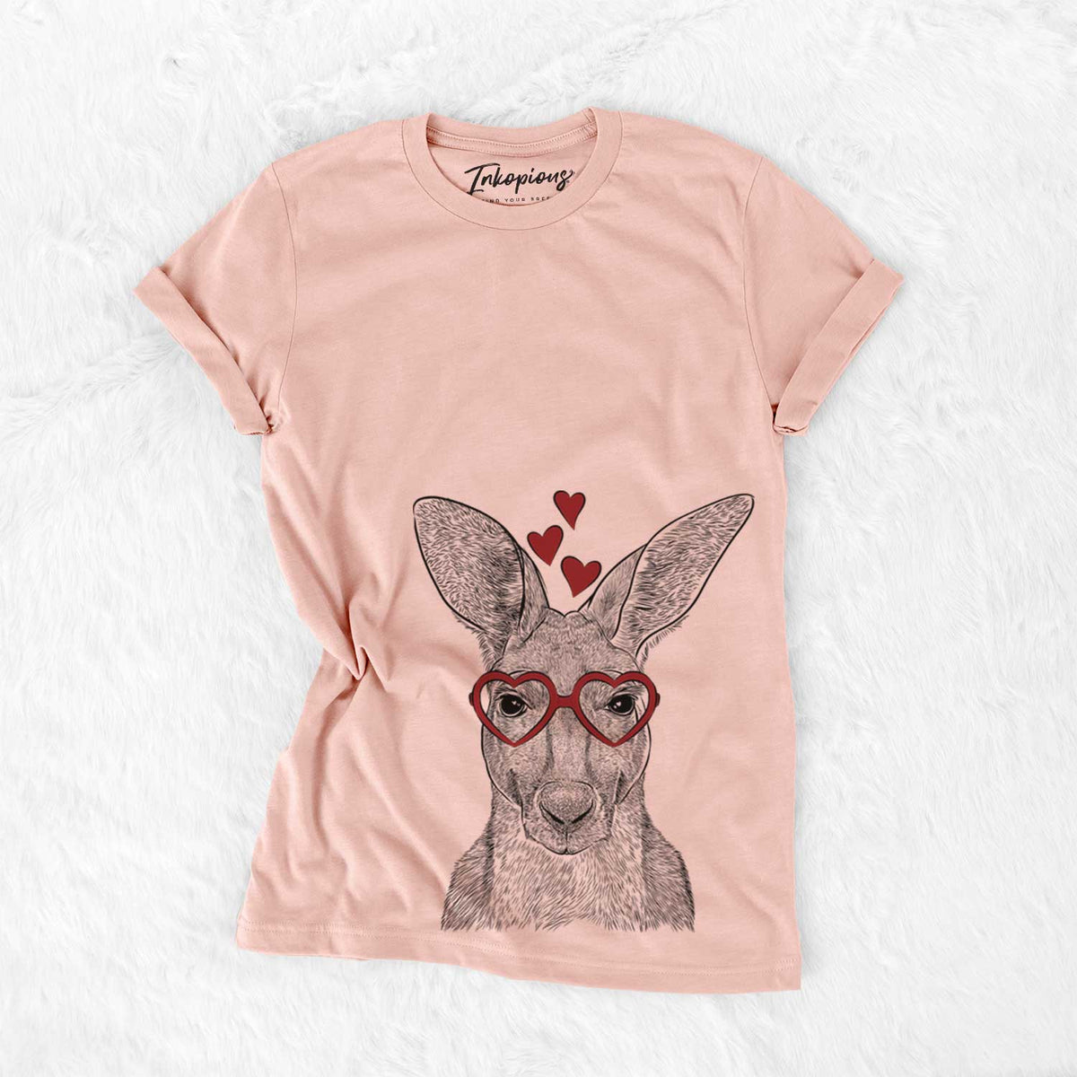 Roger the Red Kangaroo - Bella Canvas Unisex Crewneck