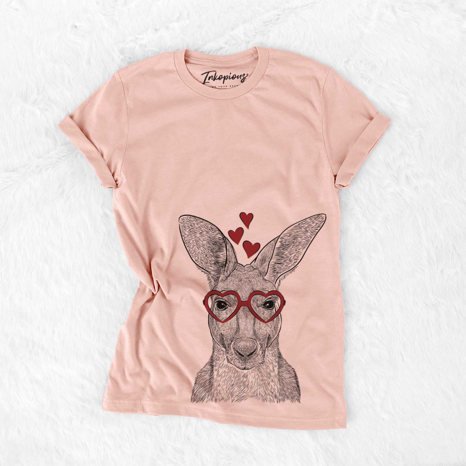 Roger the Red Kangaroo - Bella Canvas Unisex Crewneck