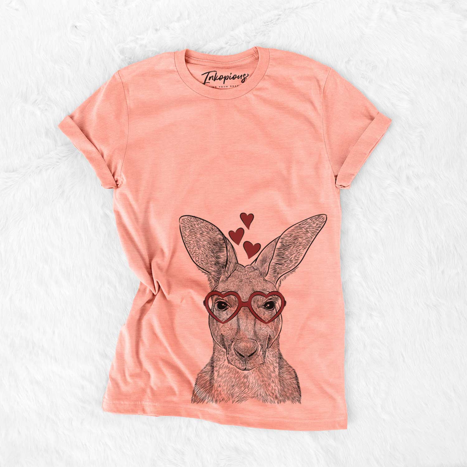 Roger the Red Kangaroo - Bella Canvas Unisex Crewneck