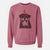 Valentine Romeo the Rottweiler - Unisex Pigment Dyed Crew Sweatshirt