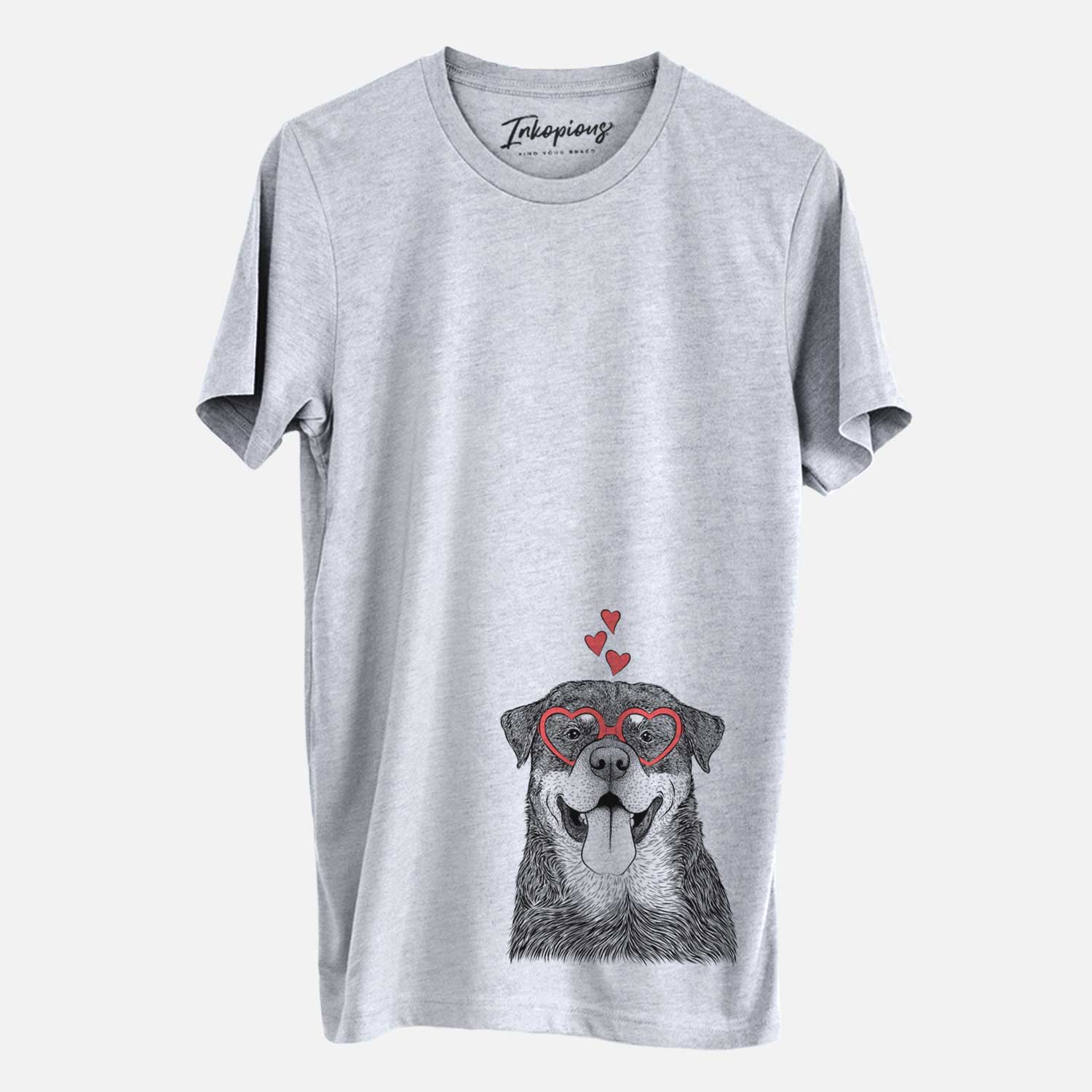 Valentine Romeo the Rottweiler - Unisex Crewneck