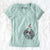 Valentine Rooney the Aussiedoodle - Women's V-neck Shirt