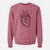 Valentine Rosalie the German Shepherd Mix - Unisex Pigment Dyed Crew Sweatshirt