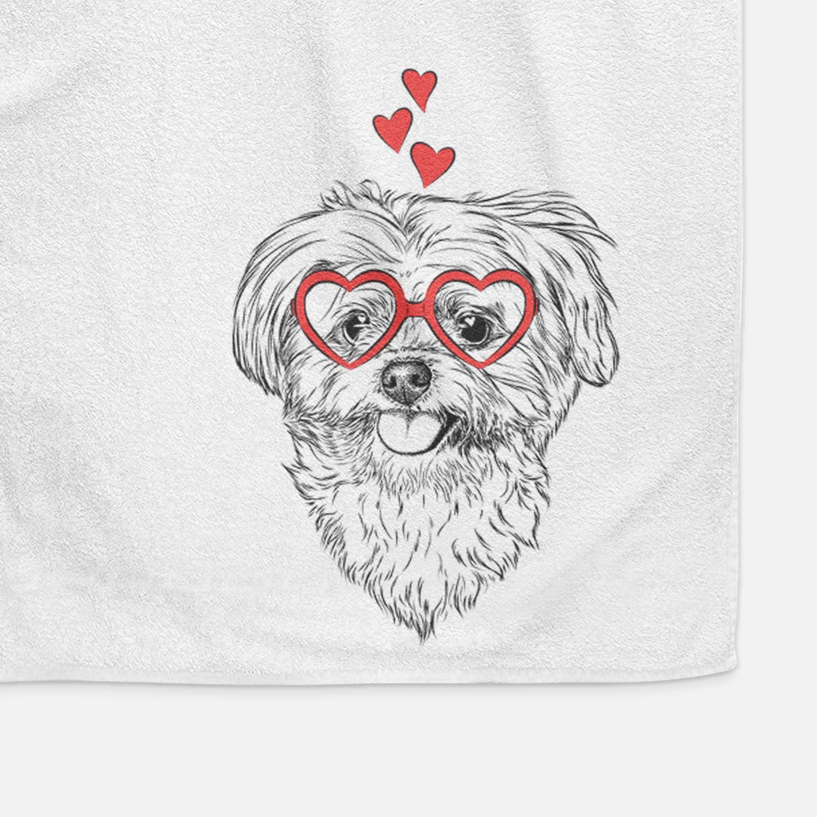 Rosie the Maltipoo Decorative Hand Towel