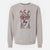 Valentine Roux the Siberian Husky - Unisex Pigment Dyed Crew Sweatshirt