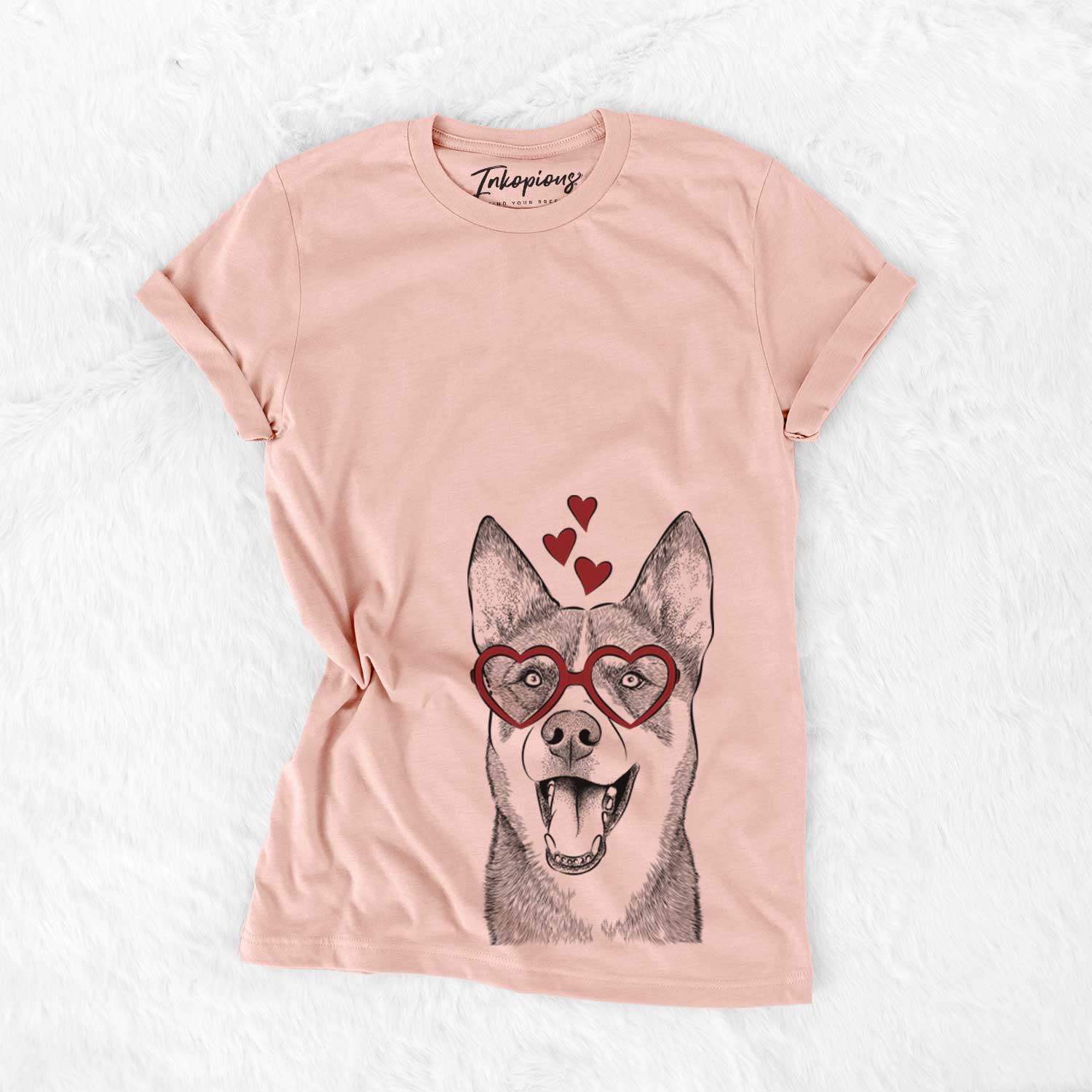 Roux the Siberian Husky - Bella Canvas Unisex Crewneck