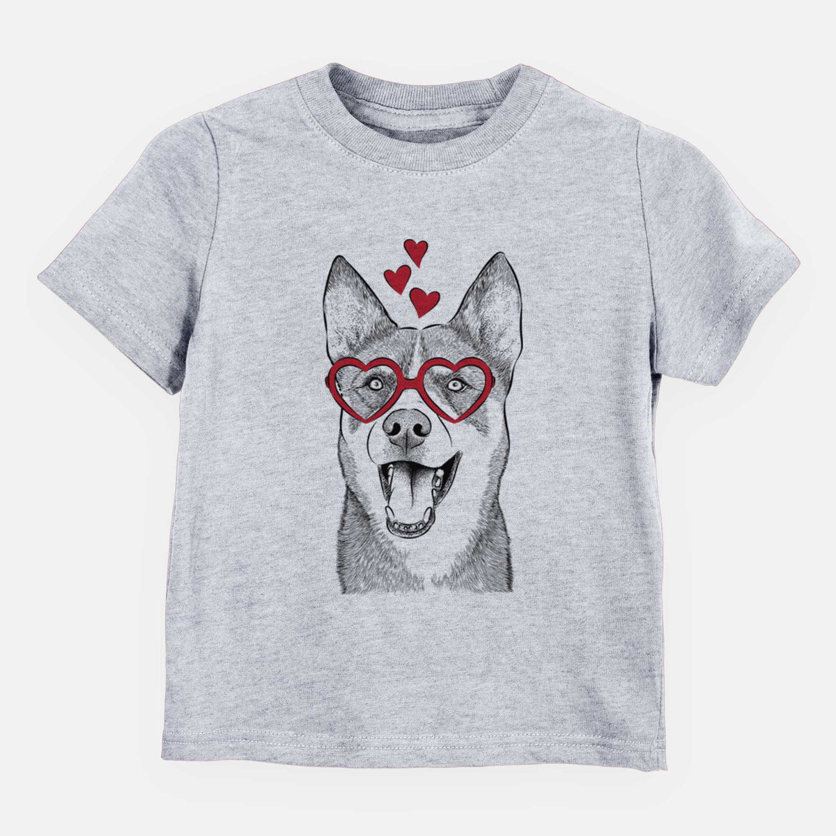 Valentine Roux the Siberian Husky - Kids/Youth/Toddler Shirt