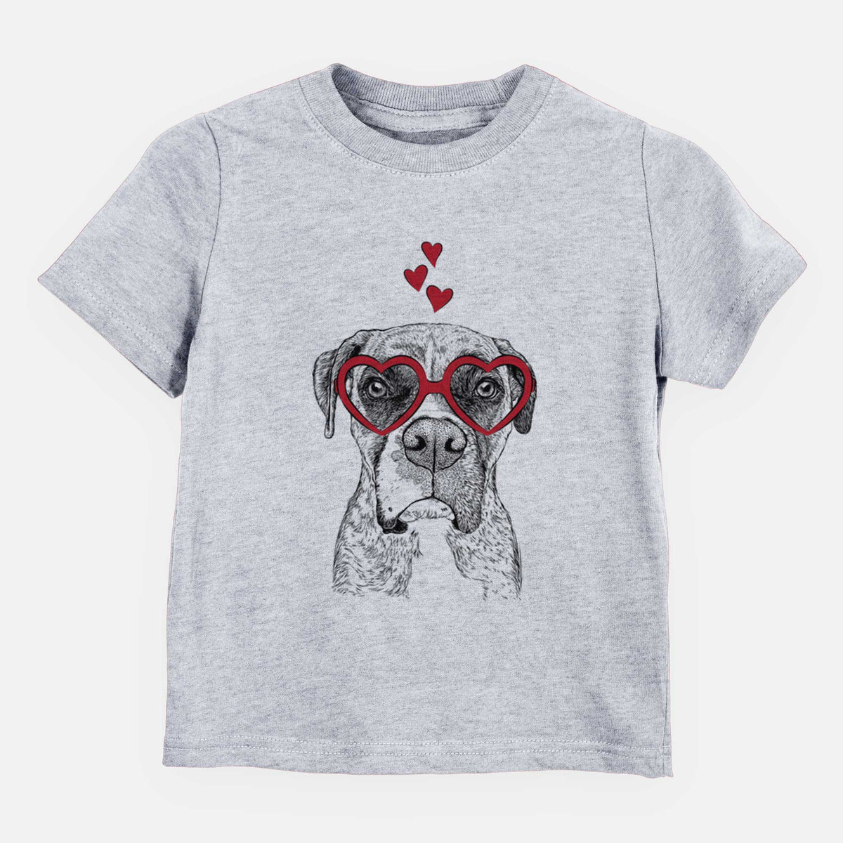 Valentine Rowdy Rex the Boxer - Kids/Youth/Toddler Shirt