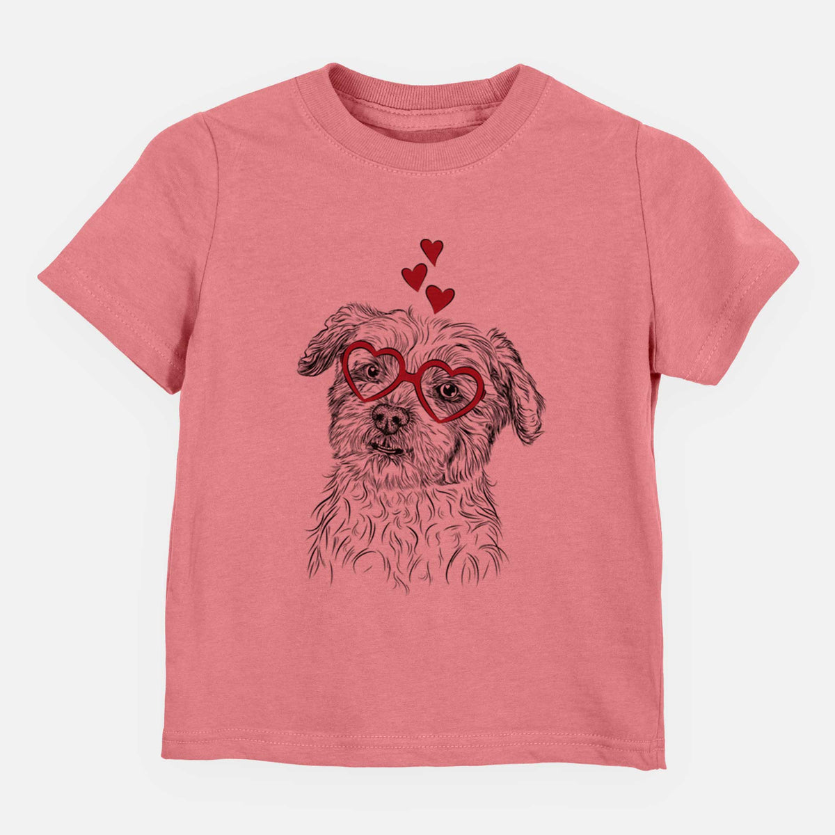 Valentine Roxie the Schnauzer Shih Tzu Mix - Kids/Youth/Toddler Shirt