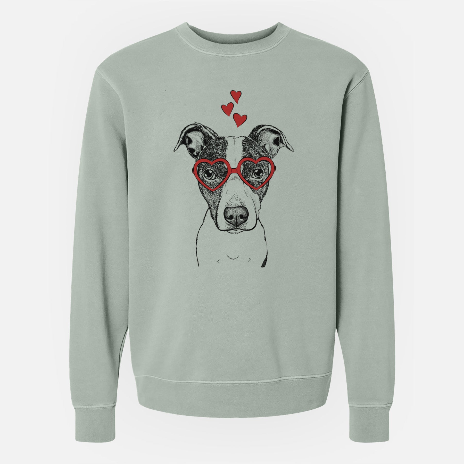 Valentine Roxy the Bo Jack - Unisex Pigment Dyed Crew Sweatshirt