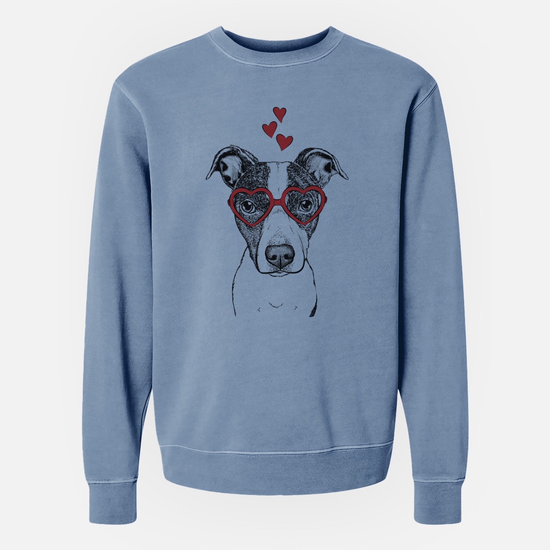 Valentine Roxy the Bo Jack - Unisex Pigment Dyed Crew Sweatshirt