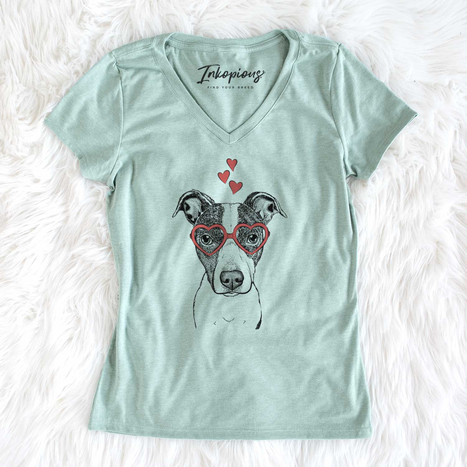 Valentine Roxy the Bo Jack - Women's V-neck Shirt