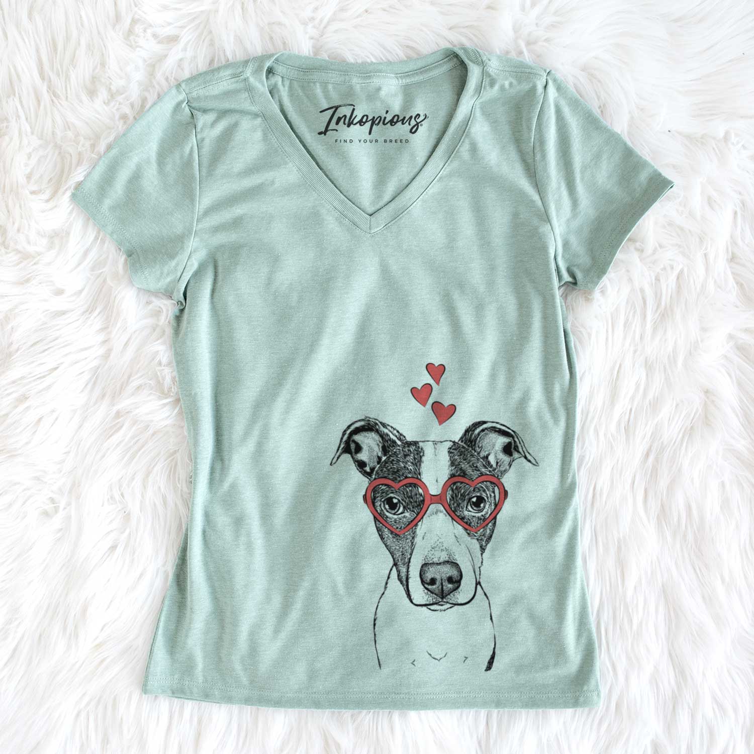 Valentine Roxy the Bo Jack - Women's V-neck Shirt