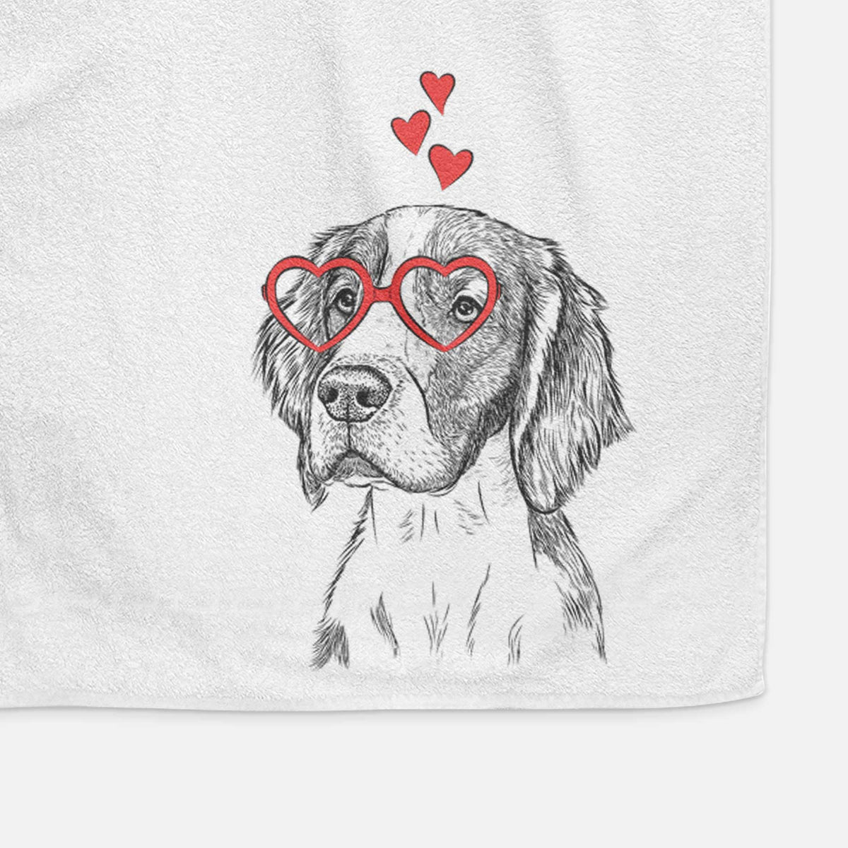 Roxy the Welsh Springer Spaniel Decorative Hand Towel