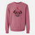 Valentine Ruby the Pug - Unisex Pigment Dyed Crew Sweatshirt