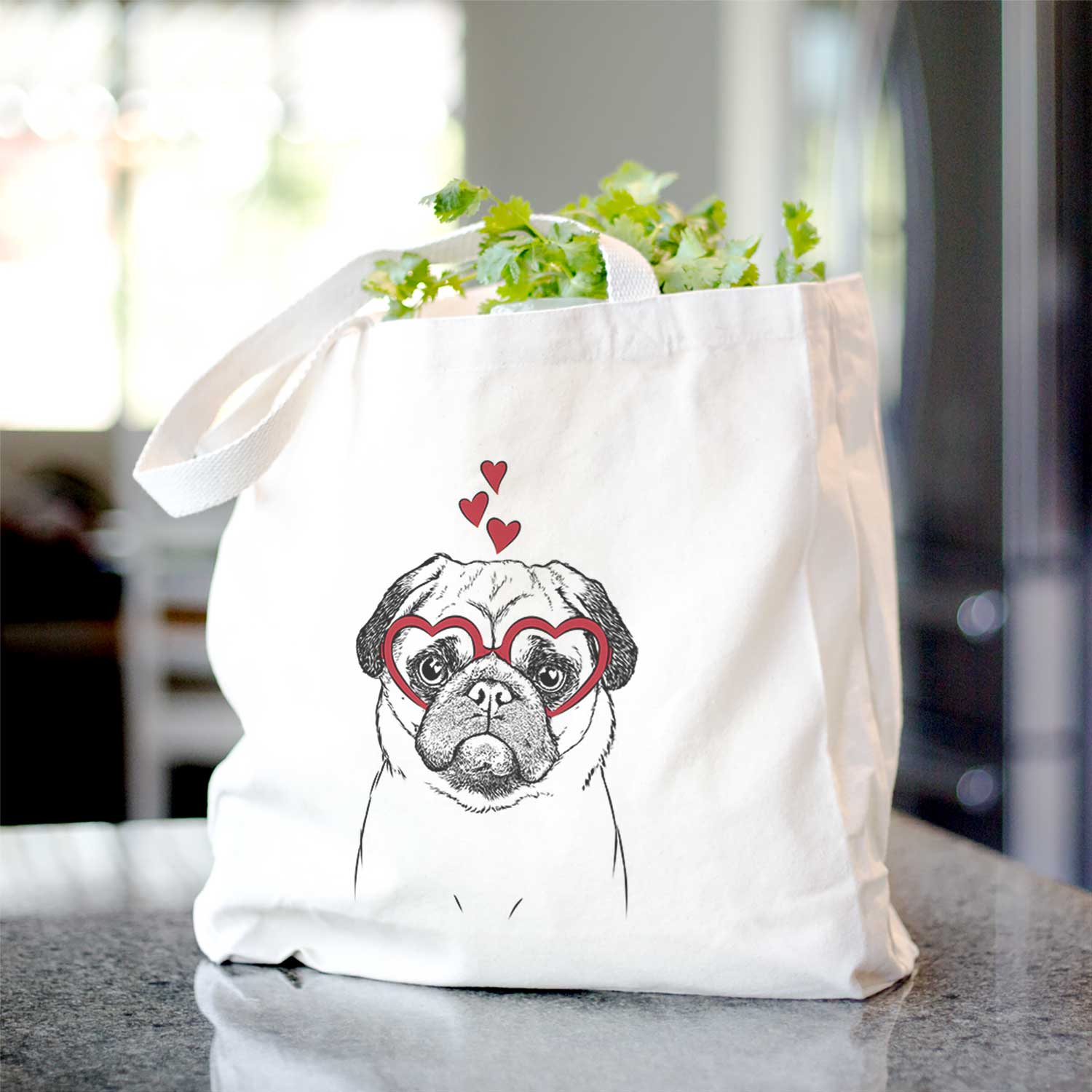 Ruby the Pug - Tote Bag