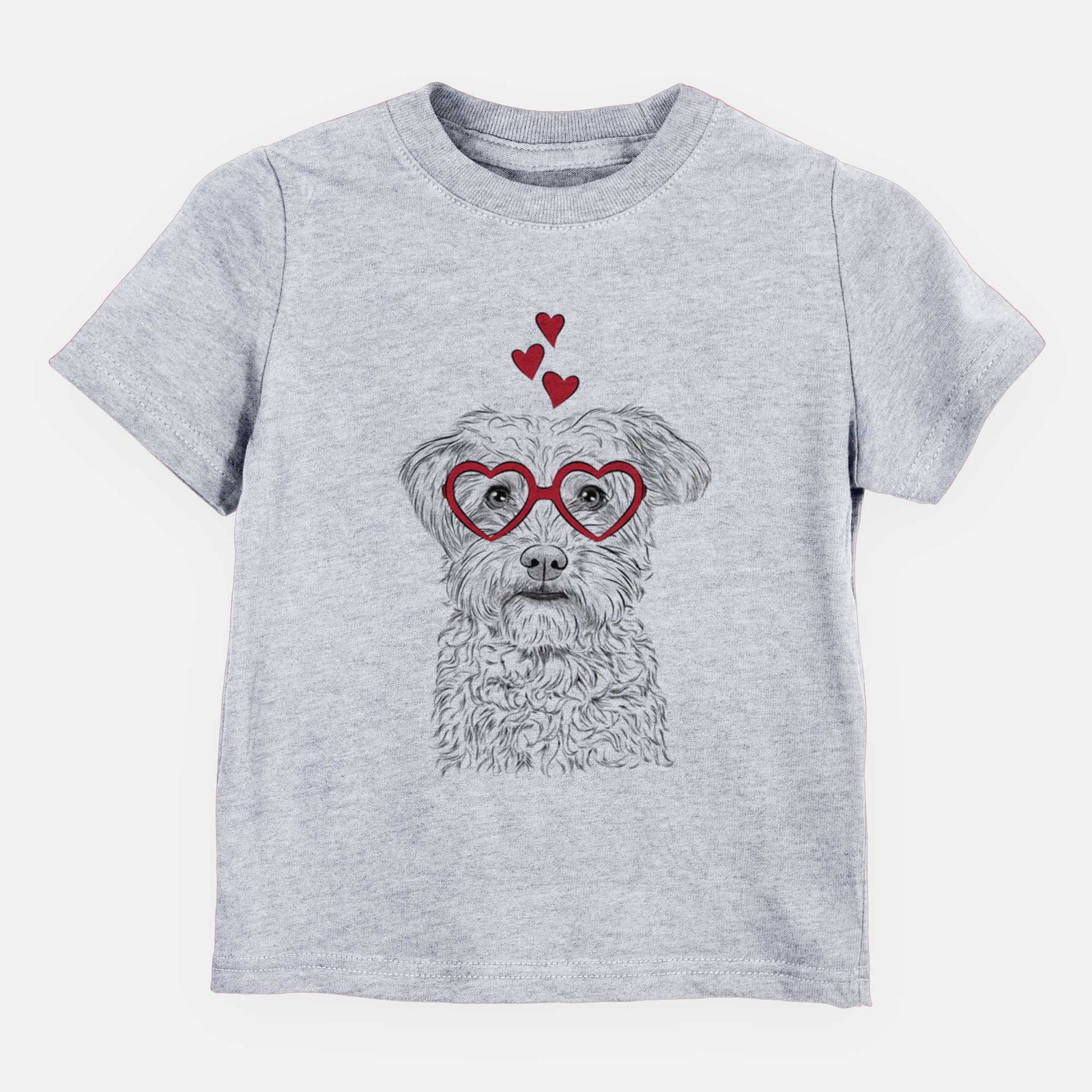 Valentine Rudy the Schnoodle - Kids/Youth/Toddler Shirt