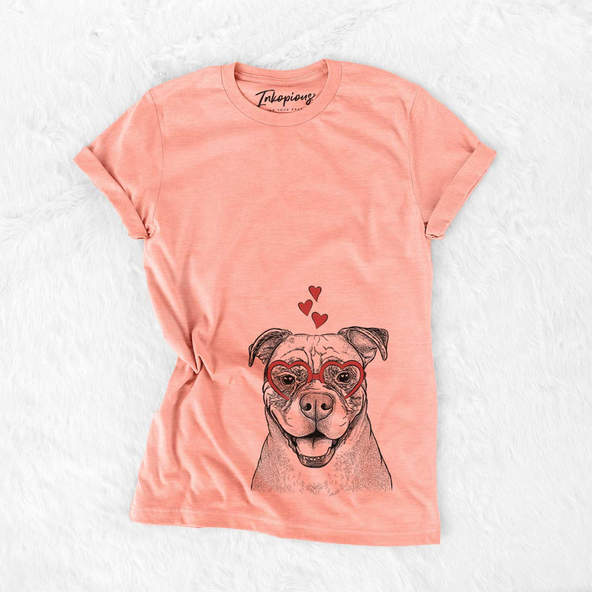 Rufus the American Bulldog - Bella Canvas Unisex Crewneck