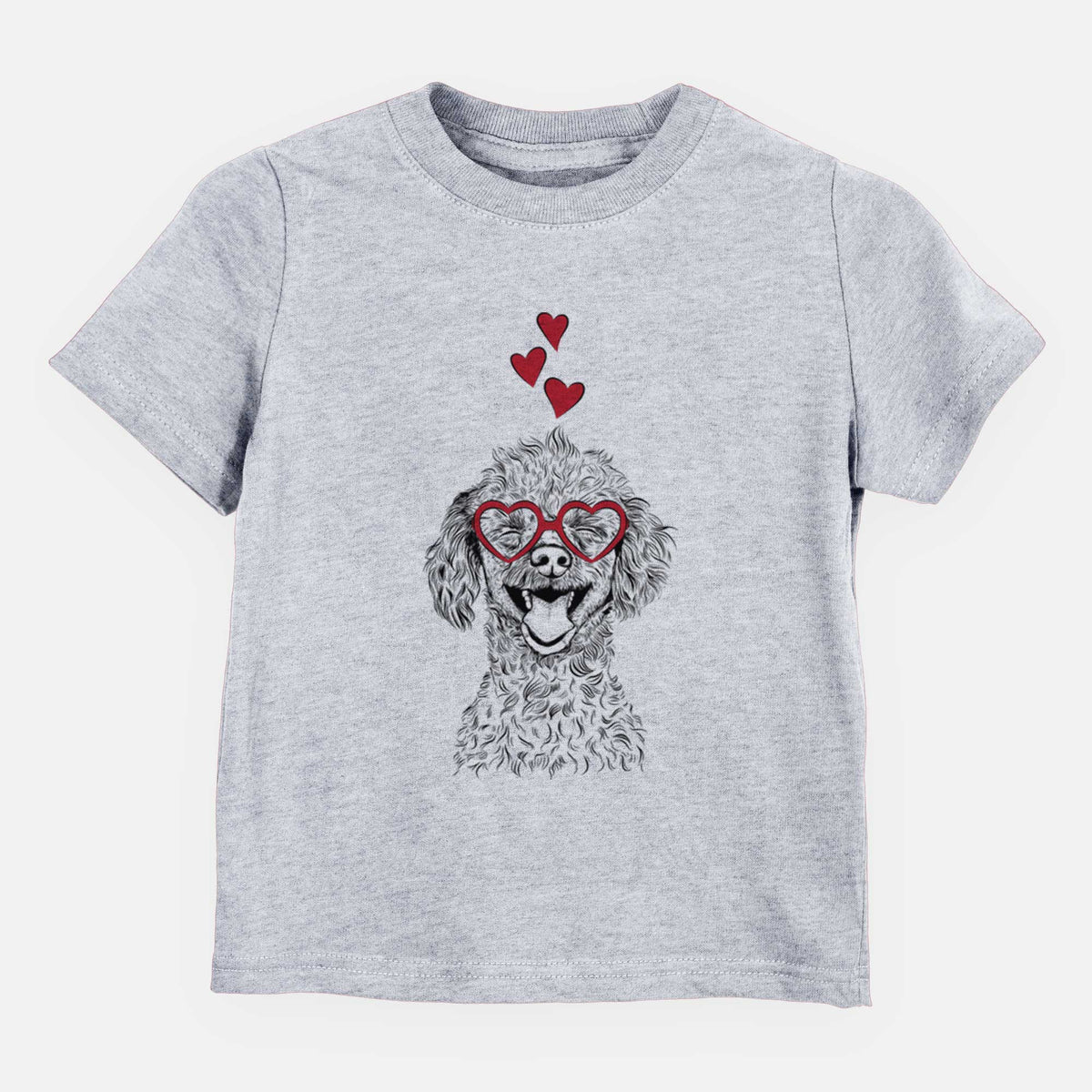 Valentine Rusty the Toy Poodle - Kids/Youth/Toddler Shirt