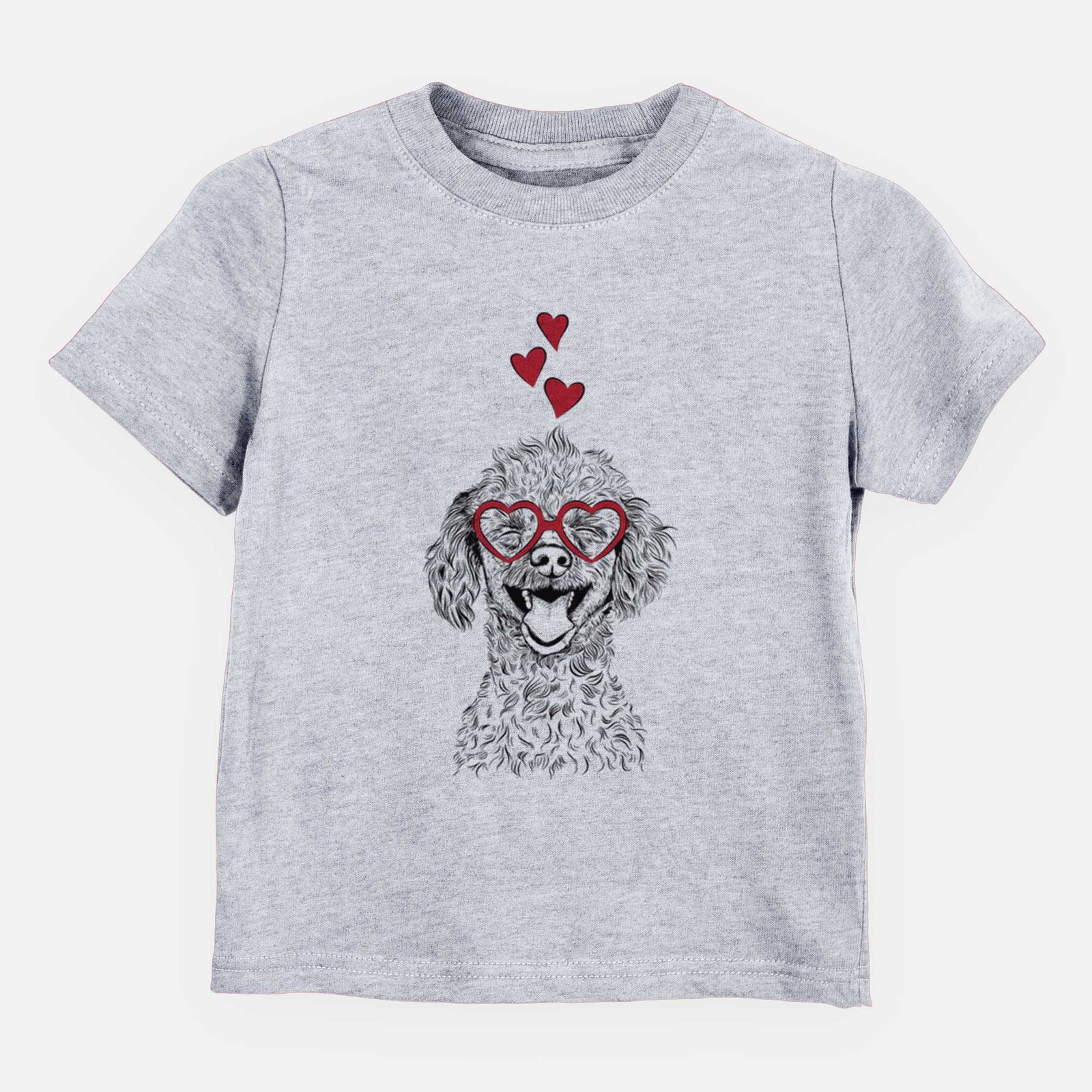 Valentine Rusty the Toy Poodle - Kids/Youth/Toddler Shirt