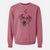 Valentine Rusty the Labrador Retriever - Unisex Pigment Dyed Crew Sweatshirt