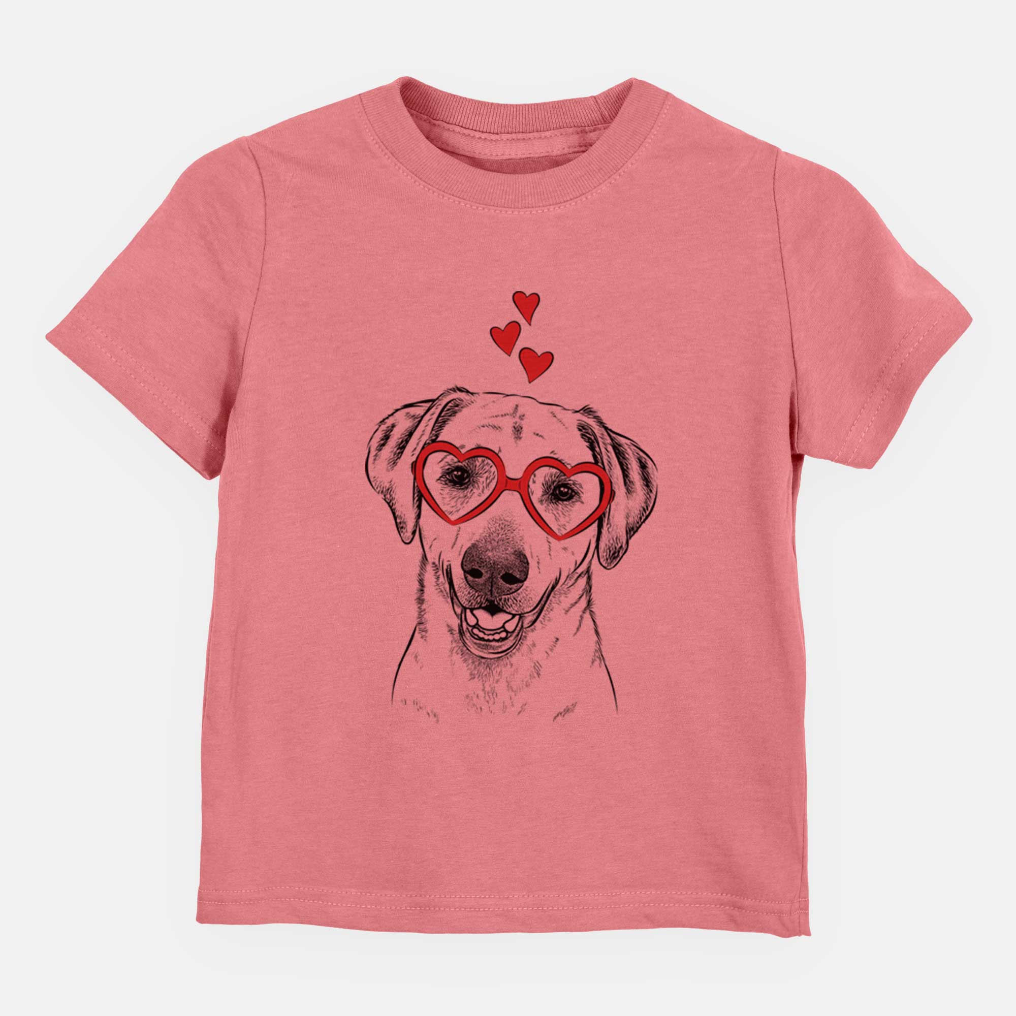 Valentine Rusty the Labrador Retriever - Kids/Youth/Toddler Shirt