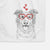 Ruxtin the Mixed Breed Decorative Hand Towel